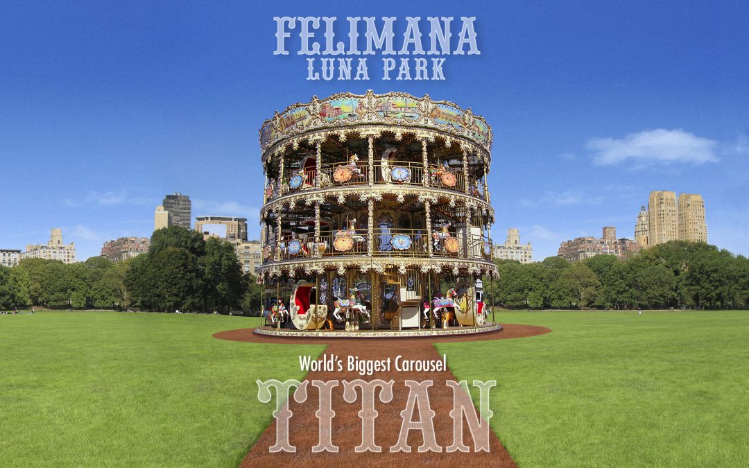 Carrusel TITAN DE LUXE en Mar del Plata
