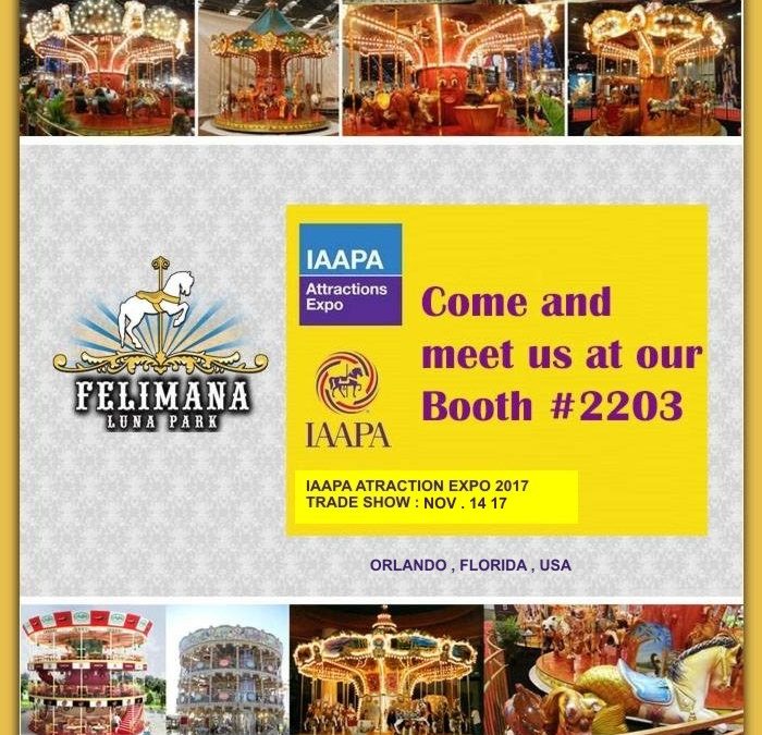 Felimana Luna Park en Exposición de Atracciones IAAPA 2017